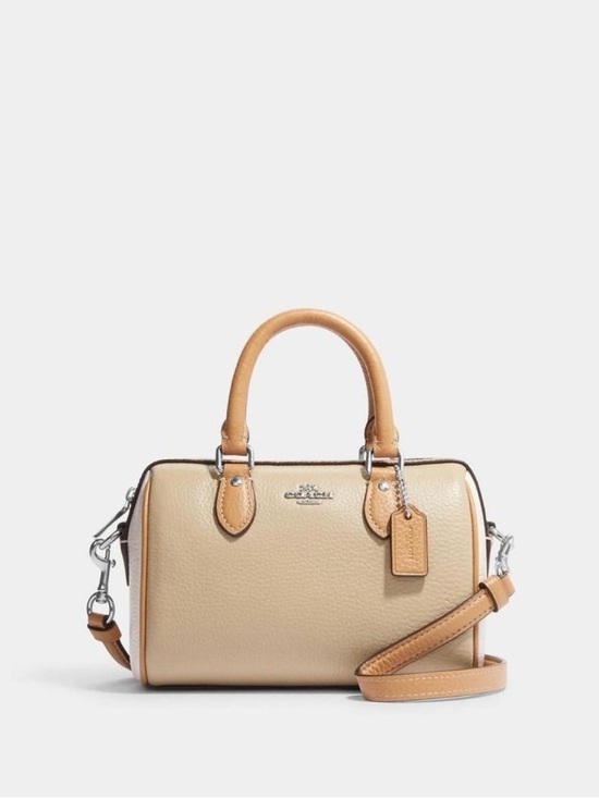 Coach Handbags - ✨NWOT - Coach Mini Rowan Colorblock Crossbody Satchel✨